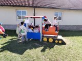 Máme nové herní prvky na dolní zahradě