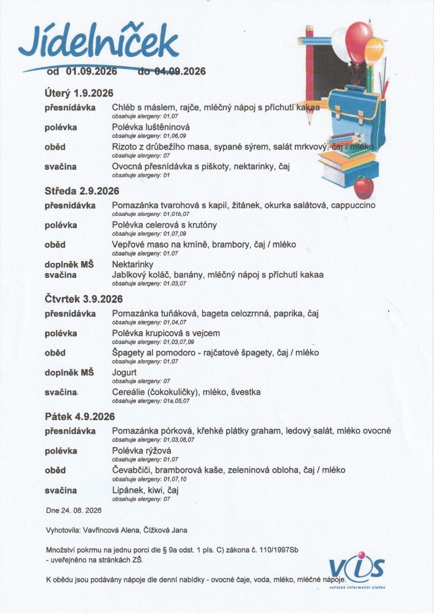 jidelníček 01